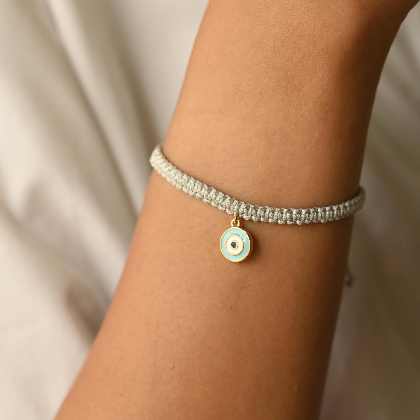 Yara Evil Eye Thread Bracelet