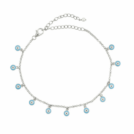 Reversible Eos Evil Eye Anklet