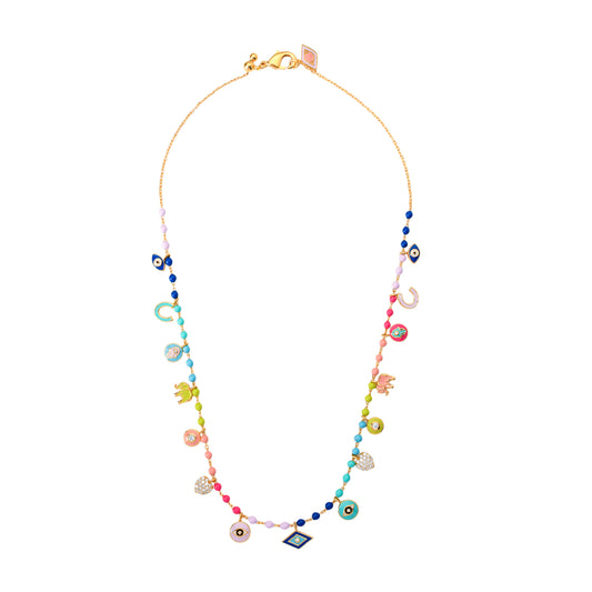 Multi Charm Necklace