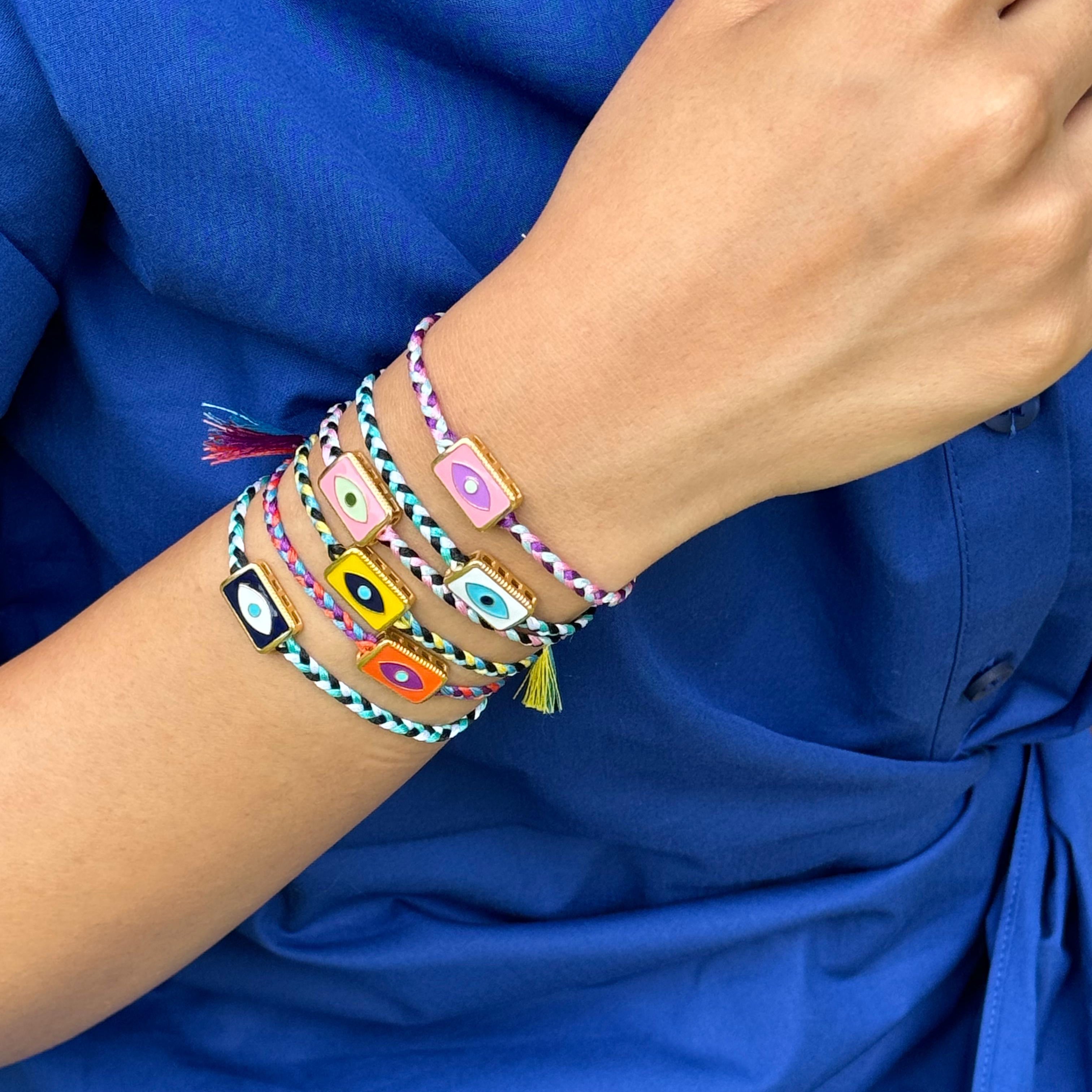 Taffy Thread Bracelet