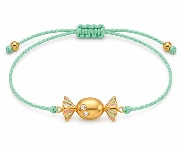 Butterscotch Thread Bracelet