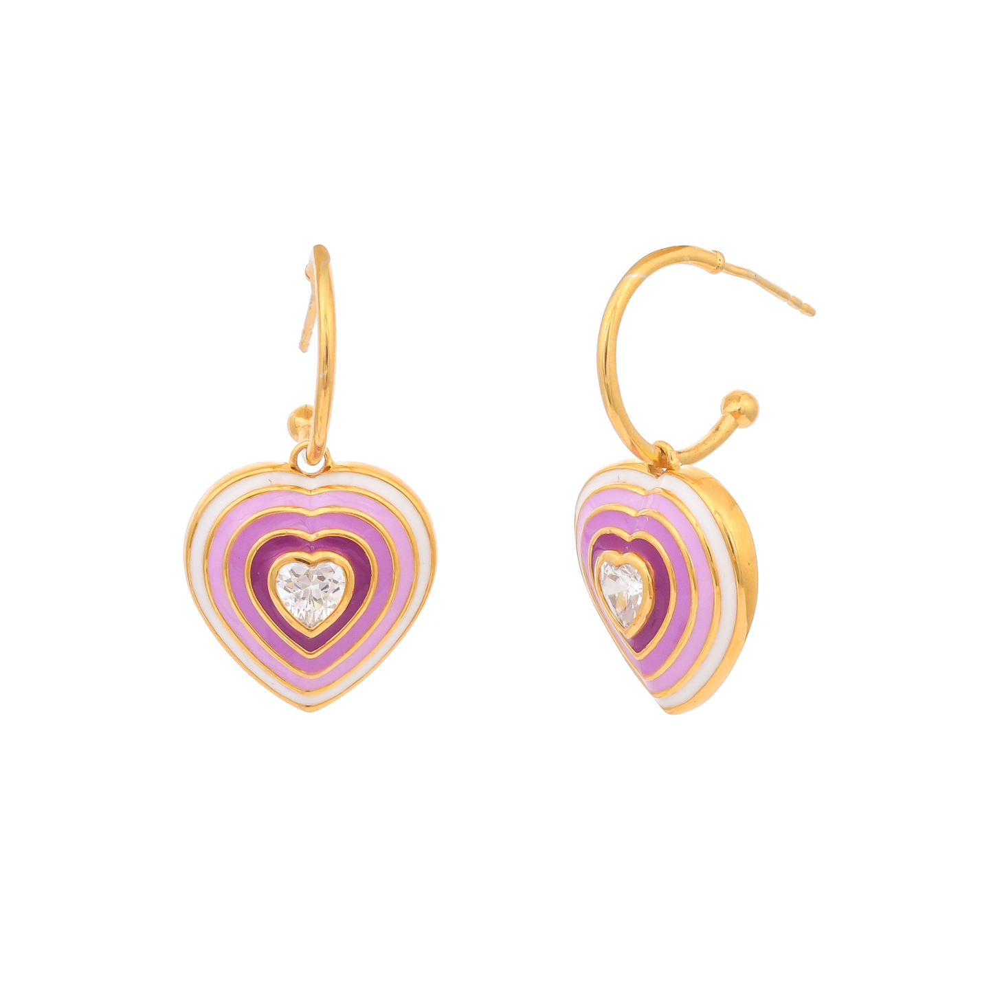 Reva Pop Heart Earrings