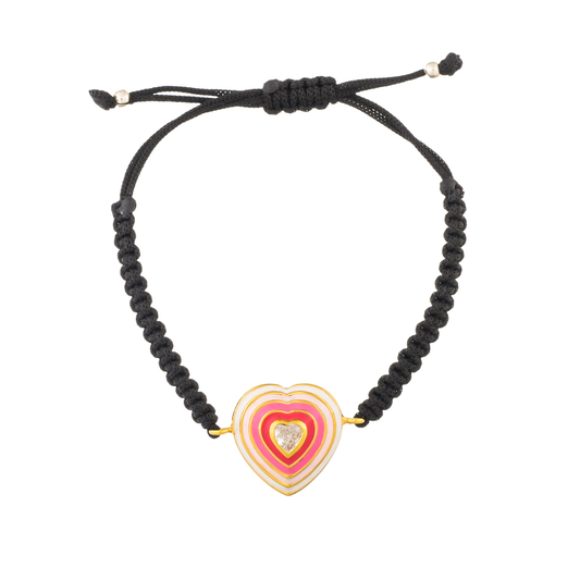Boe Pop Heart Thread Bracelet