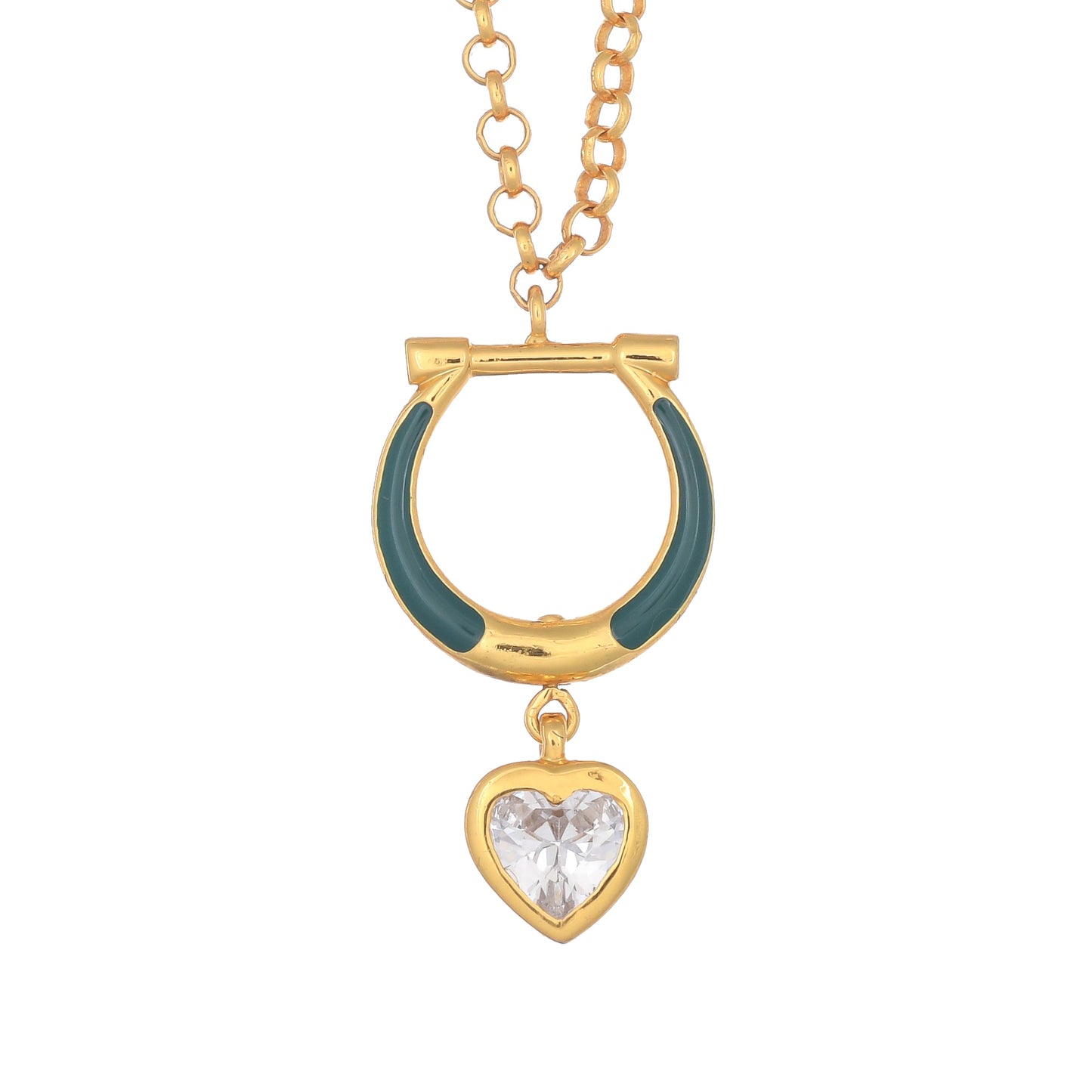 BAILEY Horse Shoe Pendant - Maxi