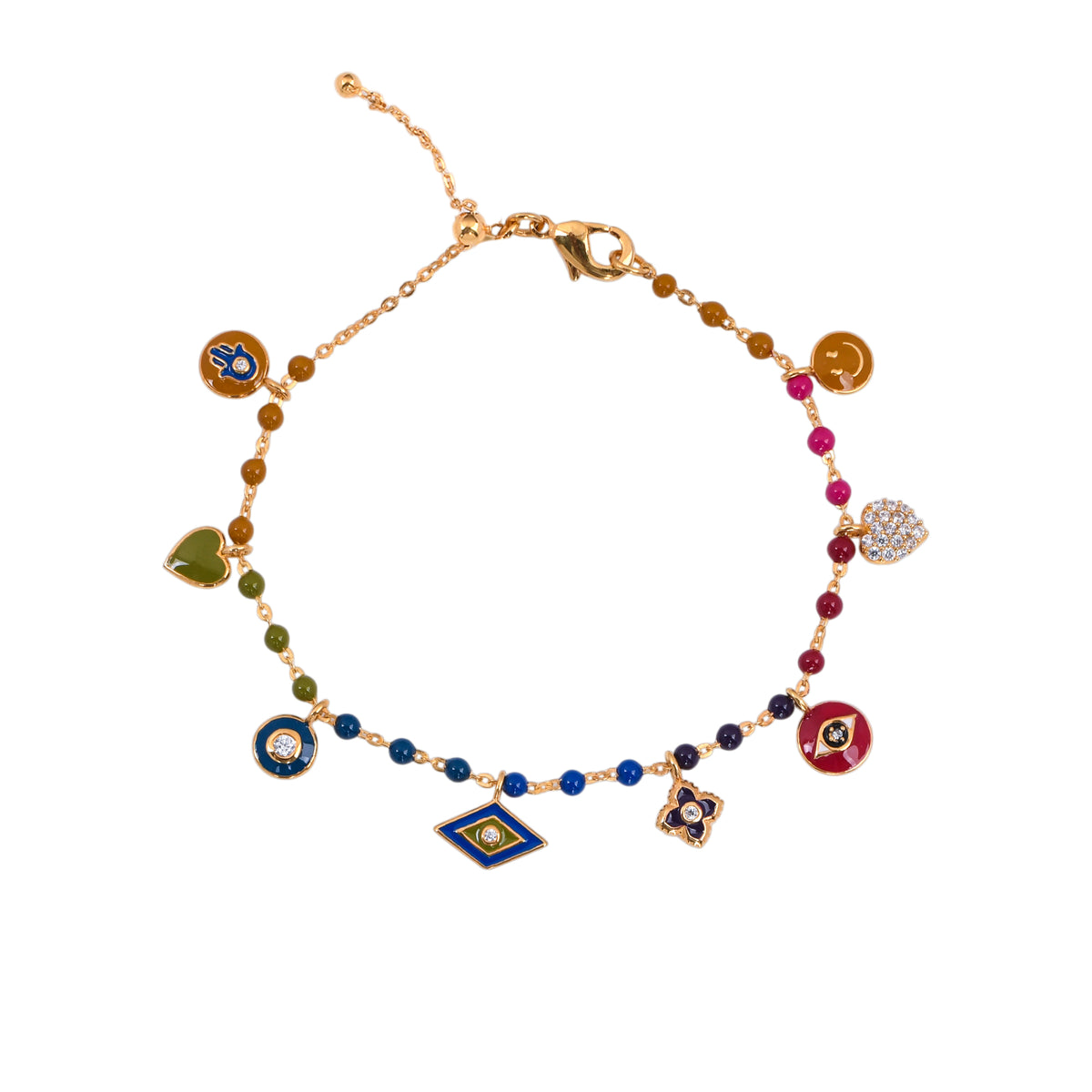 Multi Charm Bracelet