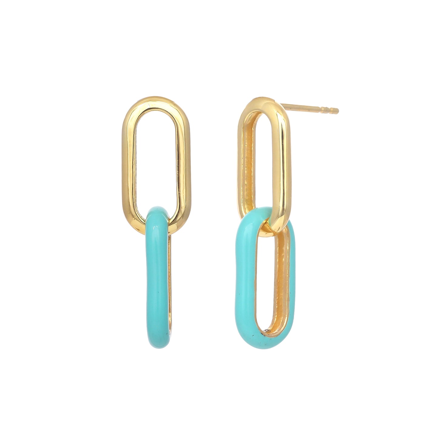 Nola Double Link Earrings