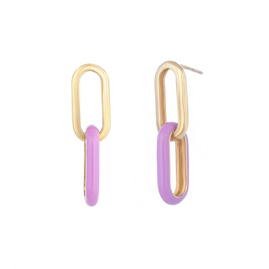 Nola Double Link Earrings