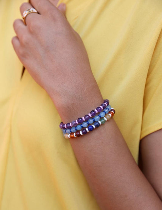 Semi-Precious Gemstone Bracelet