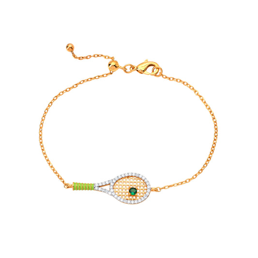 Tennis Racket Bracelet