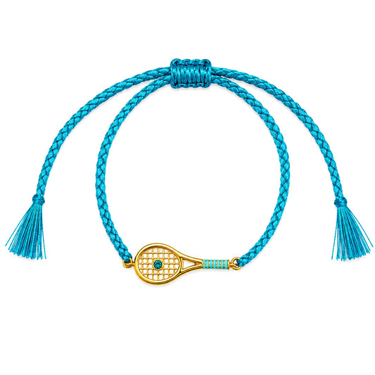 Tennis Racket Thread Bracelet