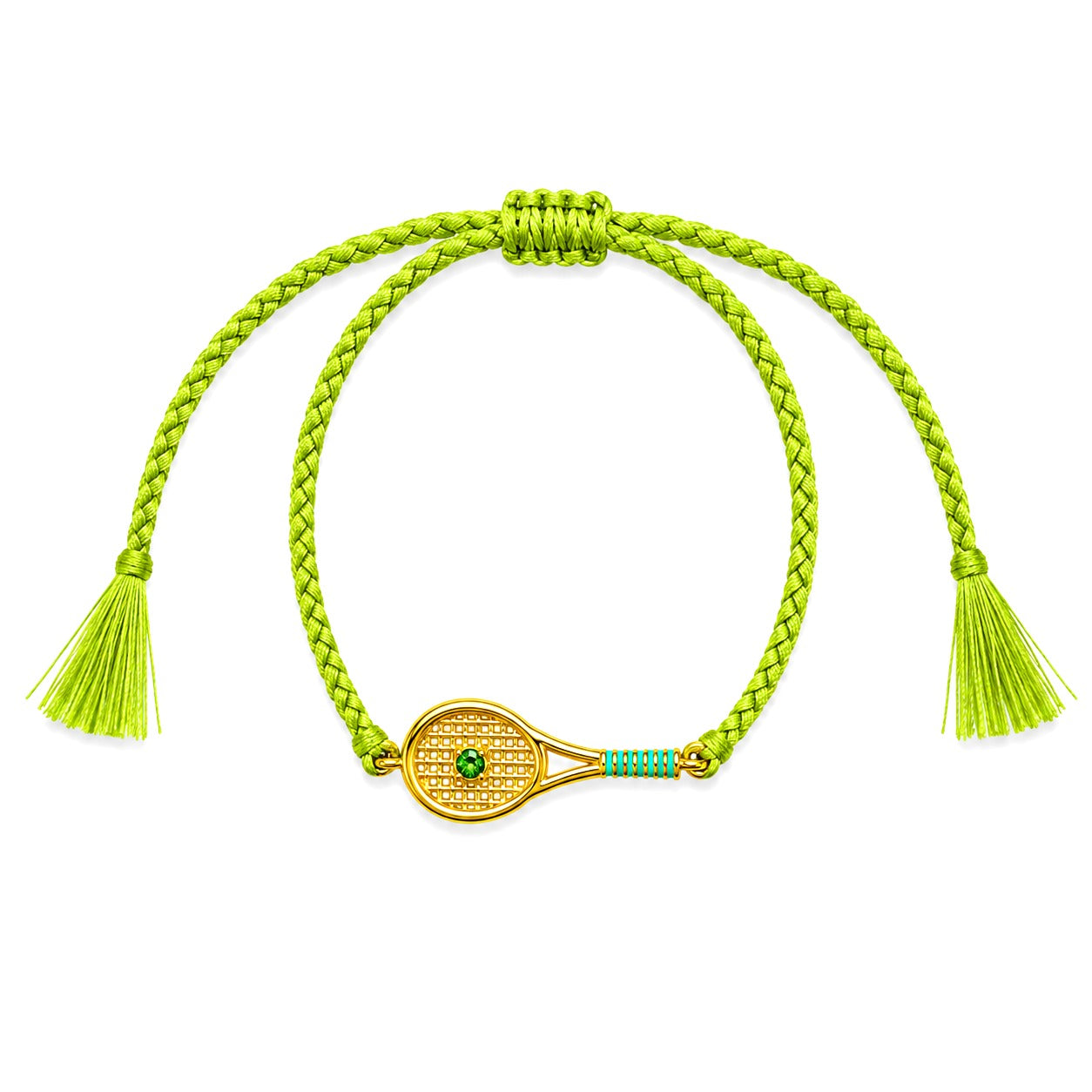 Tennis Racket Thread Bracelet