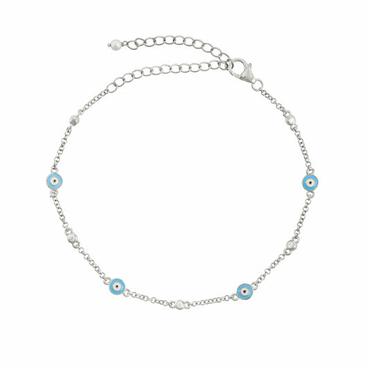 Zina Evil Eye Anklet