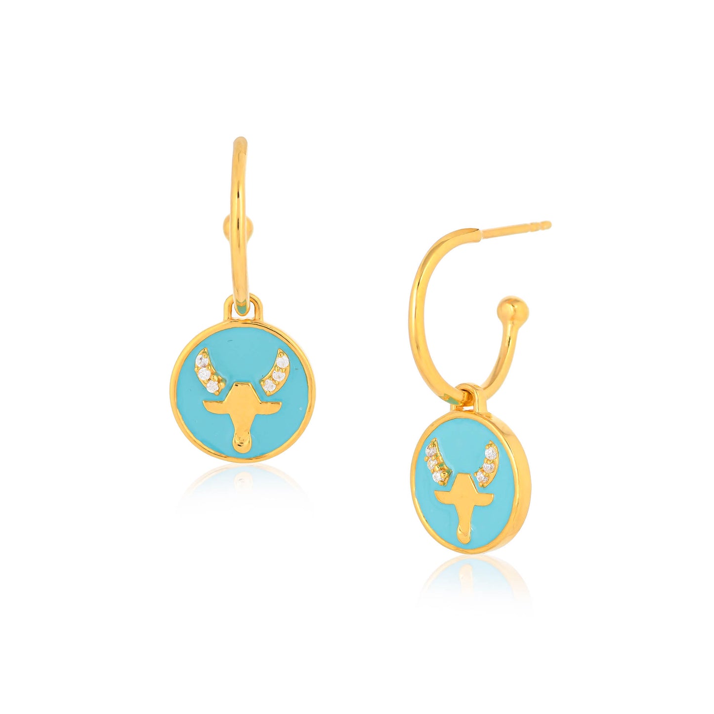 stylish daily wear gold earrings