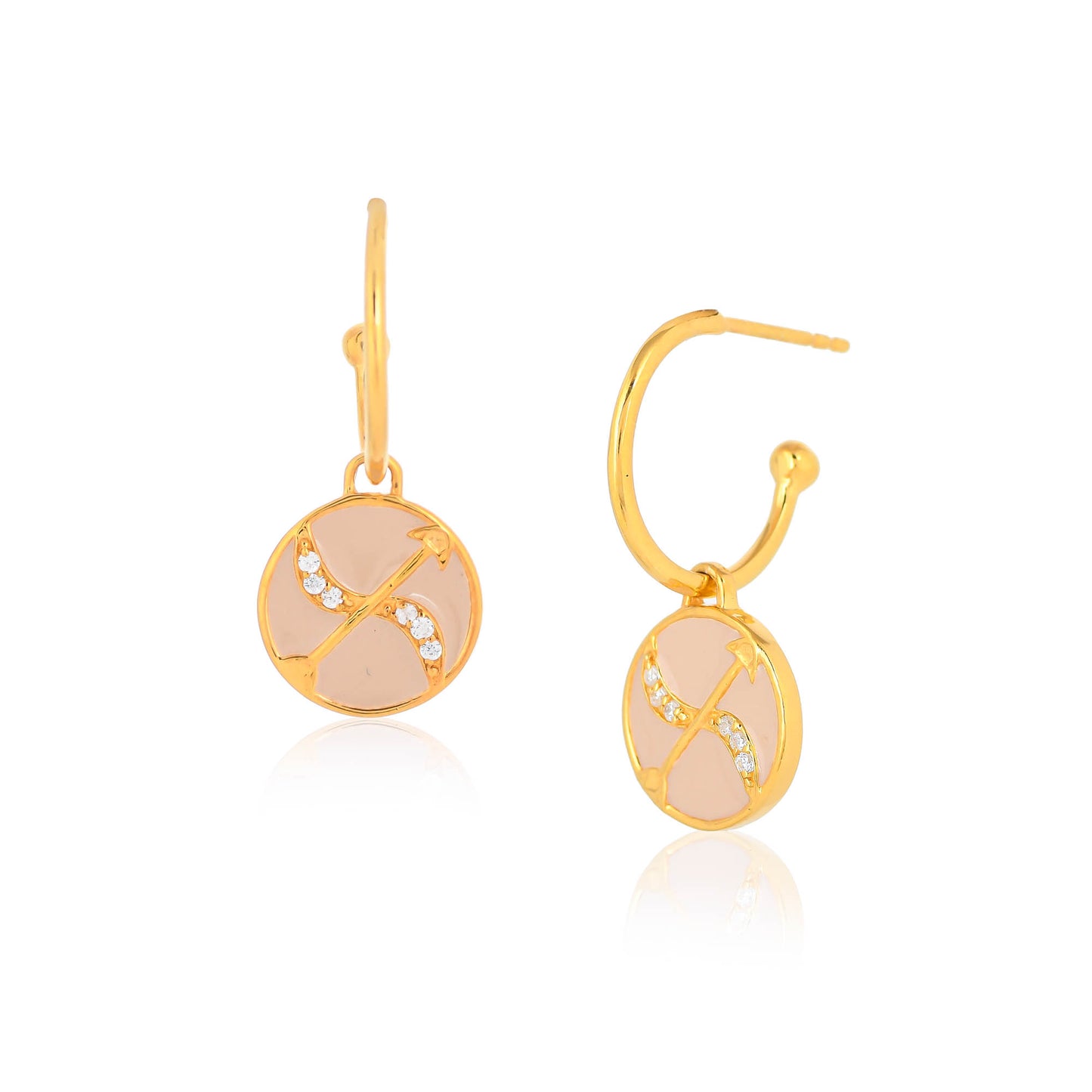 stylish daily wear gold earrings