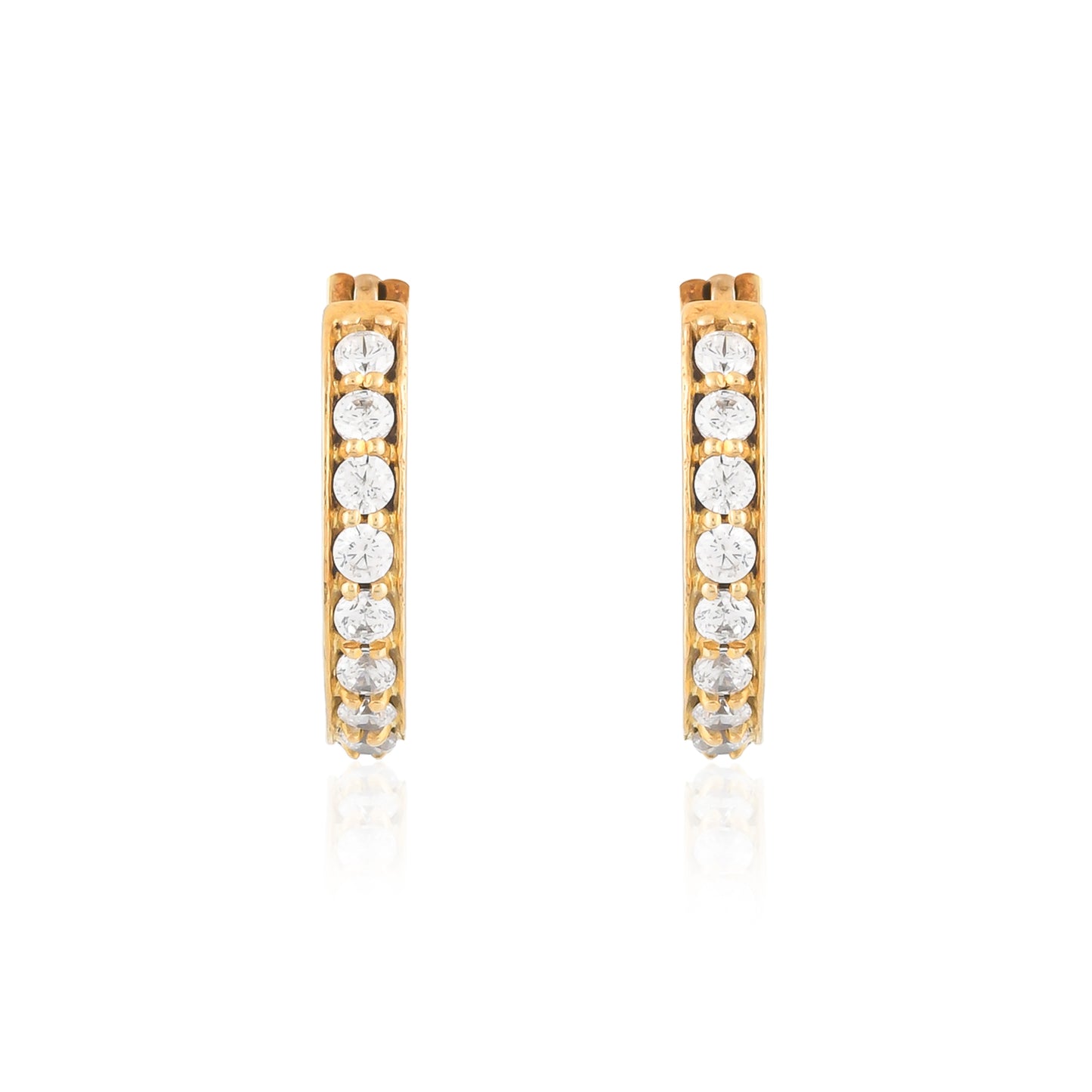 simple daily wear gold earrings