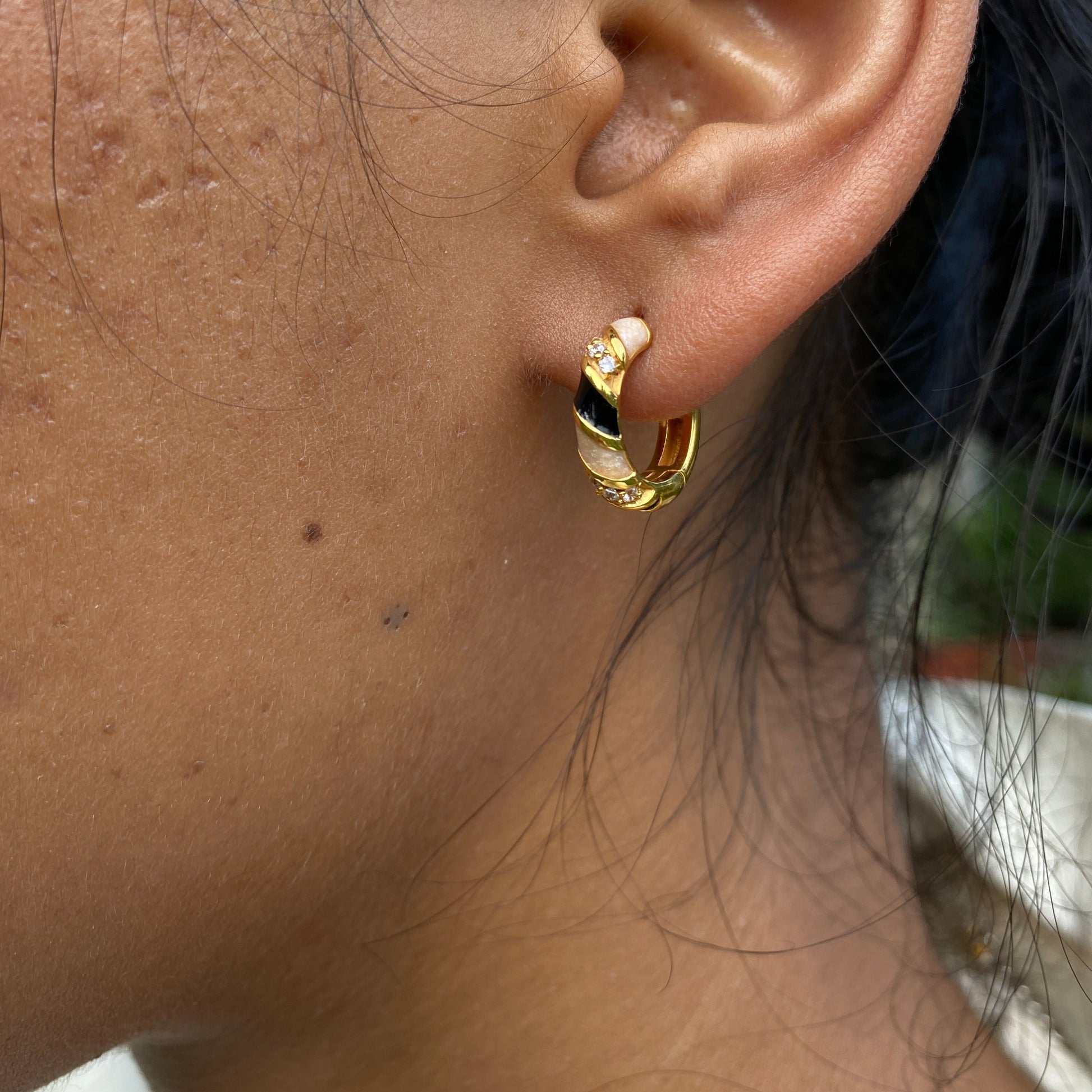 daily wear fancy gold earrings