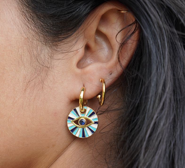 light weight gold earrings for daily wear